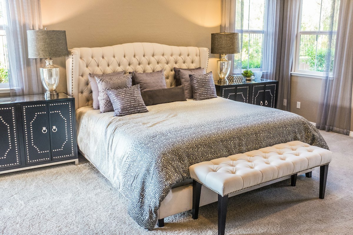 King Arthur Upholstered Bed